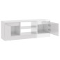 TV-Schrank mit Tür Hochglanz-Weiß 102x30x36 cm TV-Schrank mit Tür Hochglanz-Weiß 102x30x36 cm
