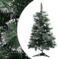 Künstlicher Weihnachtsbaum mit Ständer Grün und Weiß 60 cm PVC Künstlicher Weihnachtsbaum mit Ständer Grün und Weiß 60 cm PVC