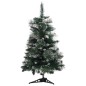 Künstlicher Weihnachtsbaum mit Ständer Grün und Weiß 60 cm PVC Künstlicher Weihnachtsbaum mit Ständer Grün und Weiß 60 cm PVC