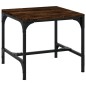vidaXL Couchtisch Räuchereiche 50x50x35 cm Holzwerkstoff vidaXL Couchtisch Räuchereiche 50x50x35 cm Holzwerkstoff
