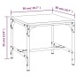 vidaXL Couchtisch Räuchereiche 50x50x35 cm Holzwerkstoff vidaXL Couchtisch Räuchereiche 50x50x35 cm Holzwerkstoff