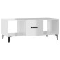Couchtisch Hochglanz-Weiß 102x50x40 cm Holzwerkstoff Couchtisch Hochglanz-Weiß 102x50x40 cm Holzwerkstoff