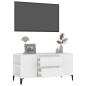 TV-Schrank Weiß 102x44,5x50 cm Holzwerkstoff TV-Schrank Weiß 102x44,5x50 cm Holzwerkstoff