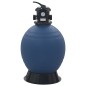 vidaXL Pool-Sandfilter mit 6-Wege-Ventil Filterkessel Blau 560 mm vidaXL Pool-Sandfilter mit 6-Wege-Ventil Filterkessel Blau 560 mm