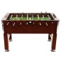Kickertisch Stahl 60 kg 140 x 74,5 x 87,5 cm Braun Kickertisch Stahl 60 kg 140 x 74,5 x 87,5 cm Braun