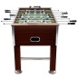 Kickertisch Stahl 60 kg 140 x 74,5 x 87,5 cm Braun Kickertisch Stahl 60 kg 140 x 74,5 x 87,5 cm Braun