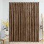 Verdunkelungsvorhang mit Haken Samt Beige 290 x 245 cm Verdunkelungsvorhang mit Haken Samt Beige 290 x 245 cm