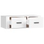 TV-Wandschrank Weiß 80x36x25 cm Holzwerkstoff TV-Wandschrank Weiß 80x36x25 cm Holzwerkstoff