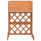 Garten-Spalier mit Blumenkasten Orange 45x30x74 cm Tannenholz Garten-Spalier mit Blumenkasten Orange 45x30x74 cm Tannenholz