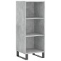 Highboard Betongrau 34,5x34x180 cm Holzwerkstoff Highboard Betongrau 34,5x34x180 cm Holzwerkstoff