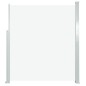 Ausziehbare Seitenmarkise 160x500 cm Creme Ausziehbare Seitenmarkise 160x500 cm Creme
