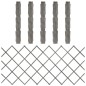 vidaXL Rankzäune 5 Stk. Grau Massivholz Tanne 180x80 cm vidaXL Rankzäune 5 Stk. Grau Massivholz Tanne 180x80 cm