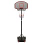 Basketballständer Schwarz 216-250 cm Polyethylen Basketballständer Schwarz 216-250 cm Polyethylen