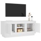 TV-Schrank Weiß 102x35x45 cm Holzwerkstoff TV-Schrank Weiß 102x35x45 cm Holzwerkstoff