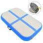 Aufblasbare Gymnastikmatte mit Pumpe 60x100x10 cm PVC Blau Aufblasbare Gymnastikmatte mit Pumpe 60x100x10 cm PVC Blau