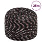 vidaXL Bootsseil Schwarz 8 mm 25 m Polypropylen vidaXL Bootsseil Schwarz 8 mm 25 m Polypropylen