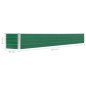 Garten-Hochbeet Verzinkter Stahl 320×40×45 cm Grün Garten-Hochbeet Verzinkter Stahl 320×40×45 cm Grün