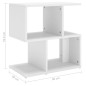vidaXL Nachttisch Weiß 50x30x51,5 cm Holzwerkstoff vidaXL Nachttisch Weiß 50x30x51,5 cm Holzwerkstoff
