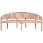 Bananenbank 200 cm Massivholz Teak Bananenbank 200 cm Massivholz Teak