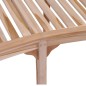 Bananenbank 200 cm Massivholz Teak Bananenbank 200 cm Massivholz Teak