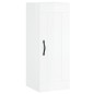 vidaXL Highboard Hochglanz-Weiß 34,5x34x180 cm Holzwerkstoff vidaXL Highboard Hochglanz-Weiß 34,5x34x180 cm Holzwerkstoff