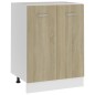 Unterschrank Sonoma-Eiche 60x46x81,5 cm Holzwerkstoff Unterschrank Sonoma-Eiche 60x46x81,5 cm Holzwerkstoff