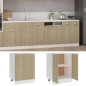 Unterschrank Sonoma-Eiche 60x46x81,5 cm Holzwerkstoff Unterschrank Sonoma-Eiche 60x46x81,5 cm Holzwerkstoff