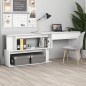 vidaXL Eckschreibtisch Weiß 200x50x76 cm Holzwerkstoff vidaXL Eckschreibtisch Weiß 200x50x76 cm Holzwerkstoff