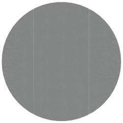 vidaXL Pool-Bodentuch Hellgrau Ø306 cm Polyester Geotextil