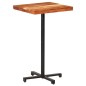 Bartisch Quadratisch 60x60x110 cm Akazie Massivholz Bartisch Quadratisch 60x60x110 cm Akazie Massivholz