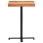 Bartisch Quadratisch 60x60x110 cm Akazie Massivholz Bartisch Quadratisch 60x60x110 cm Akazie Massivholz