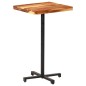 Bartisch Quadratisch 60x60x110 cm Akazie Massivholz Bartisch Quadratisch 60x60x110 cm Akazie Massivholz