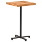 Bartisch Quadratisch 60x60x110 cm Akazie Massivholz Bartisch Quadratisch 60x60x110 cm Akazie Massivholz