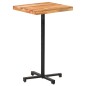 Bartisch Quadratisch 60x60x110 cm Akazie Massivholz Bartisch Quadratisch 60x60x110 cm Akazie Massivholz
