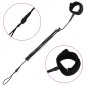 SUP-Sicherheitsleine Schwarz 10 Zoll/25,4 cm SUP-Sicherheitsleine Schwarz 10 Zoll/25,4 cm
