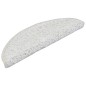 Treppenmatten 15 Stk. Weiß 56x17x3 cm Treppenmatten 15 Stk. Weiß 56x17x3 cm