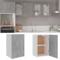 Hängeschrank Betongrau 39,5x31x60 cm Holzwerkstoff Hängeschrank Betongrau 39,5x31x60 cm Holzwerkstoff