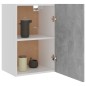 Hängeschrank Betongrau 39,5x31x60 cm Holzwerkstoff Hängeschrank Betongrau 39,5x31x60 cm Holzwerkstoff