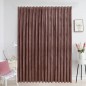Verdunkelungsvorhang mit Haken Samt Antik-Rosa 290 x 245 cm Verdunkelungsvorhang mit Haken Samt Antik-Rosa 290 x 245 cm