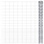 Gartenzaun Verzinkter Stahl 50x1,6 m Silbern Gartenzaun Verzinkter Stahl 50x1,6 m Silbern