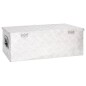 Aufbewahrungsbox Silbern 80x39x30 cm Aluminium Aufbewahrungsbox Silbern 80x39x30 cm Aluminium