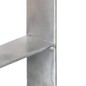 Pfostenträger 6 Stk. Silbern 9×6×60 cm Verzinkter Stahl Pfostenträger 6 Stk. Silbern 9×6×60 cm Verzinkter Stahl