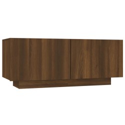 vidaXL TV-Schrank Braun Eichen-Optik 100x35x40 cm Holzwerkstoff