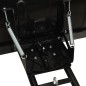 Schneeschild für ATV 150x38 cm Schwarz Schneeschild für ATV 150x38 cm Schwarz