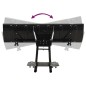 Schneeschild für ATV 150x38 cm Schwarz Schneeschild für ATV 150x38 cm Schwarz