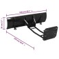 Schneeschild für ATV 150x38 cm Schwarz Schneeschild für ATV 150x38 cm Schwarz