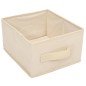 Lagerschrank mit 6 Schubladen 55×29×55 cm Creme Stahl Lagerschrank mit 6 Schubladen 55×29×55 cm Creme Stahl
