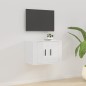 TV-Wandschrank Hochglanz-Weiß 57x34,5x40 cm TV-Wandschrank Hochglanz-Weiß 57x34,5x40 cm