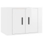 TV-Wandschrank Hochglanz-Weiß 57x34,5x40 cm TV-Wandschrank Hochglanz-Weiß 57x34,5x40 cm