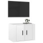 TV-Wandschrank Hochglanz-Weiß 57x34,5x40 cm TV-Wandschrank Hochglanz-Weiß 57x34,5x40 cm